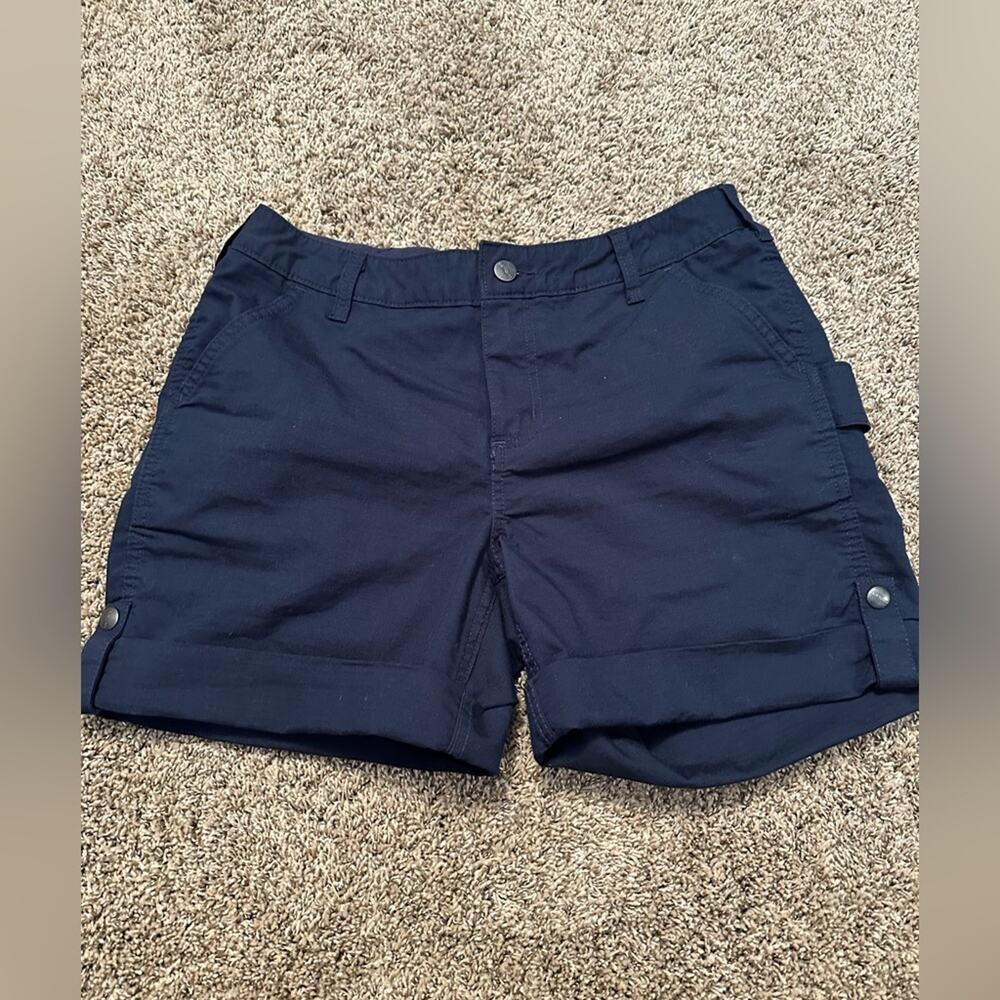 Women’s Carhart Size 10 Navy Cargo Shorts